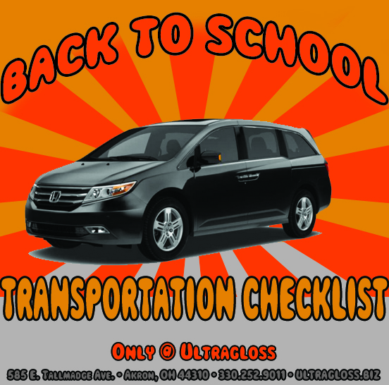 Back To School Transportation Checklist